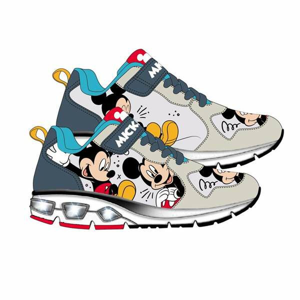 Sportskor med LED Mickey Mouse Multicolour 25